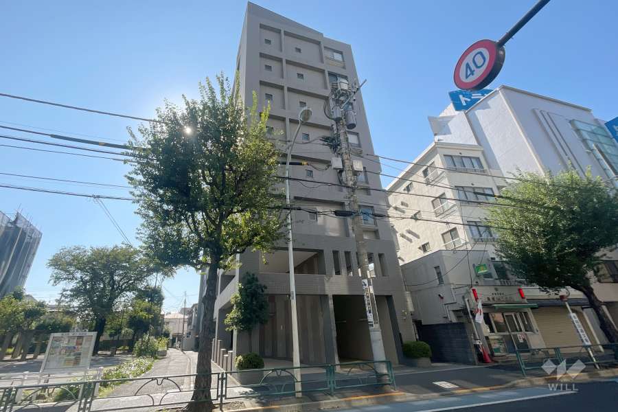 ルイシャトレ中野の外観（北東側から）