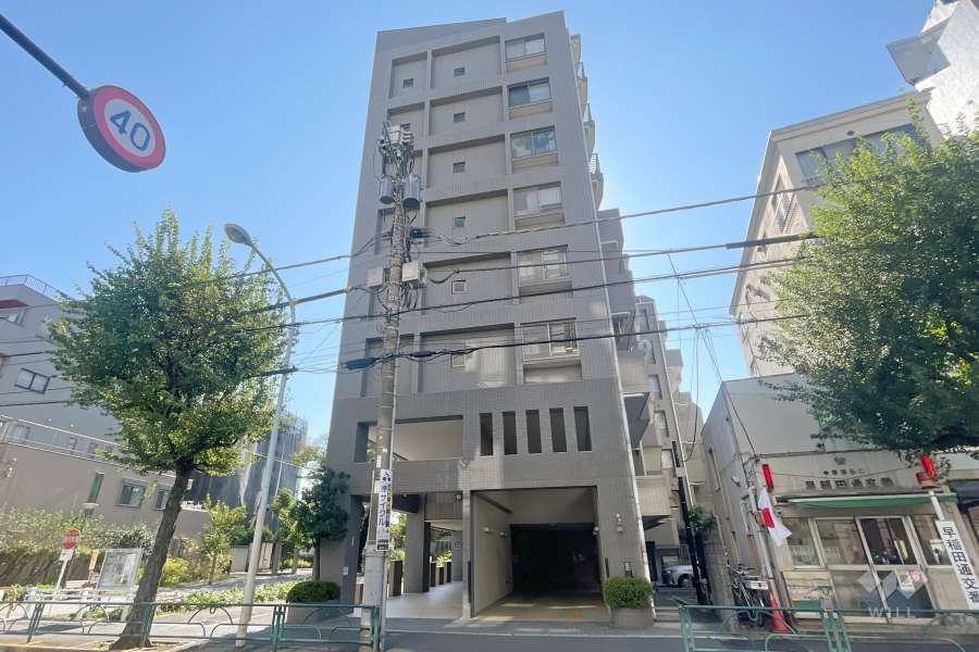 ルイシャトレ中野の外観（北西側から）