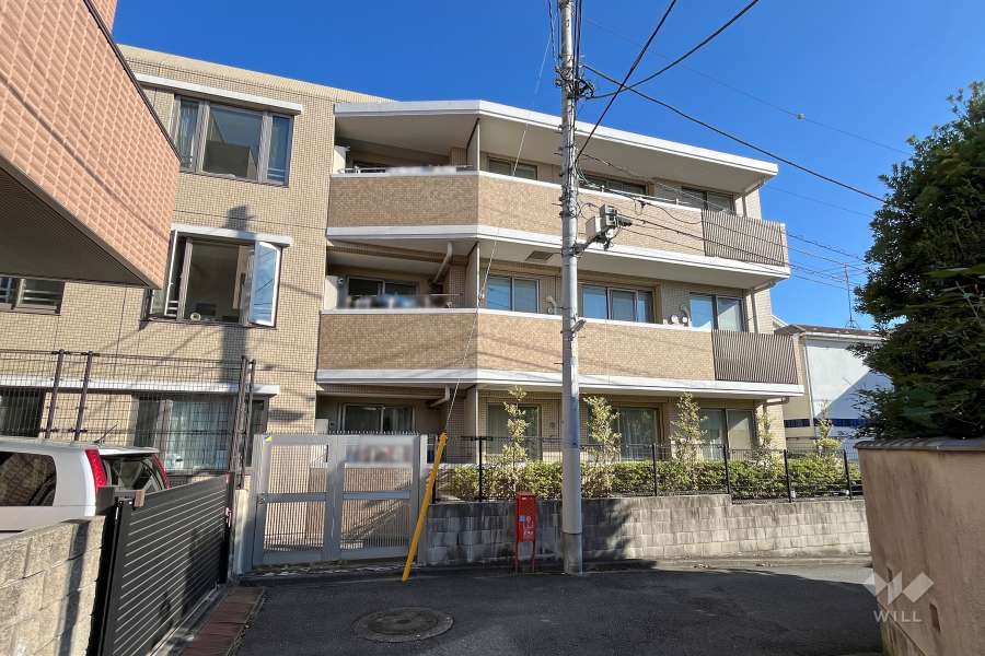 中野文園パークハウスの外観（西側から）