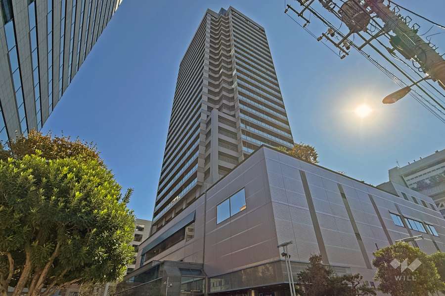 中野サンクォーレタワーの外観（北西側から）