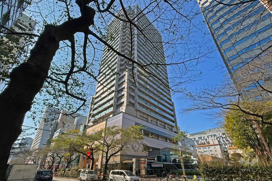 中野サンクォーレタワーの外観（北東側から）