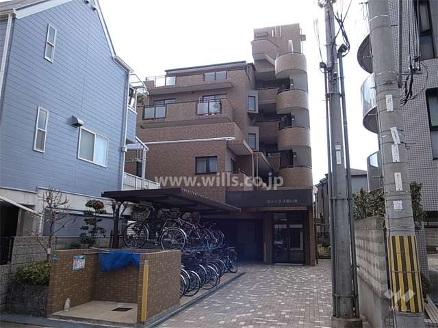 セントラル夙川東の外観（北側から）