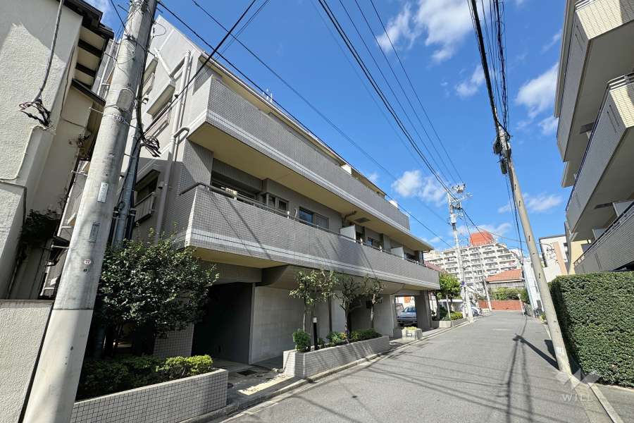 東急ドエルアルス中野の外観（南東側から）