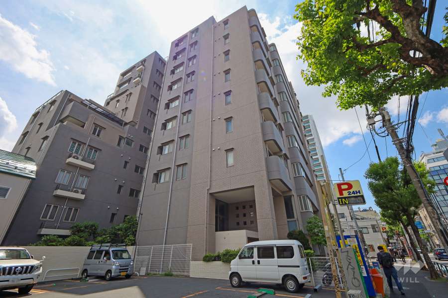 ヴェルビュ中野の外観（北東側から）