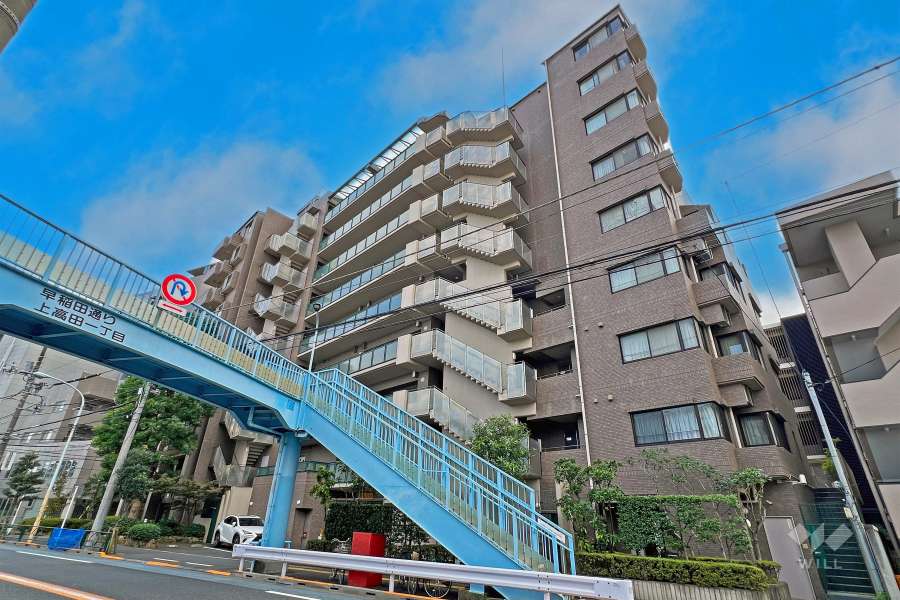 グランヌーブ中野の外観（北側から）