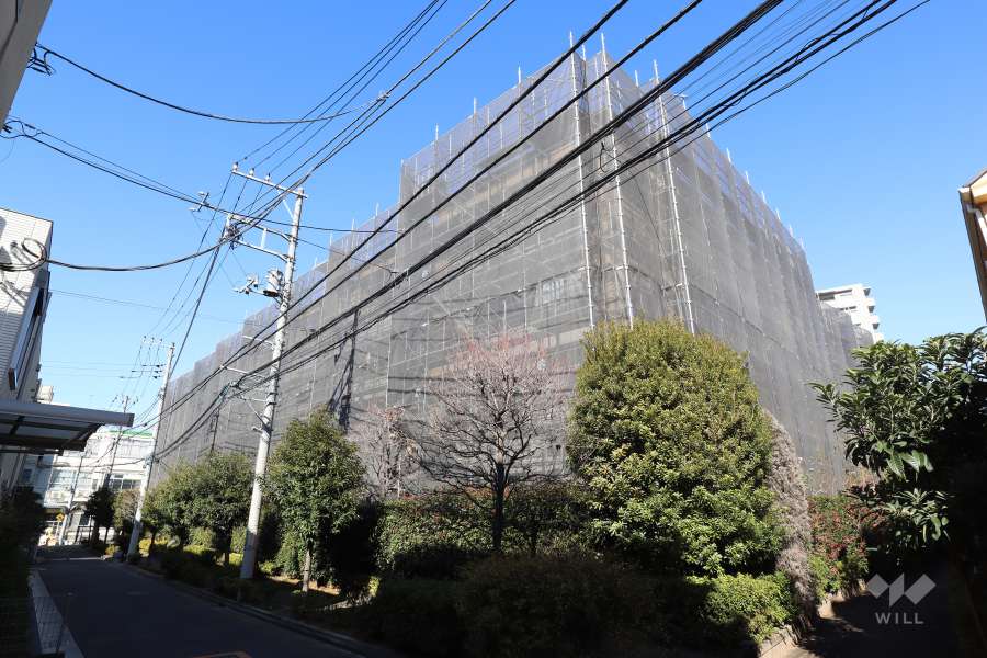 ディアクオーレ中野文園の外観（南側から）