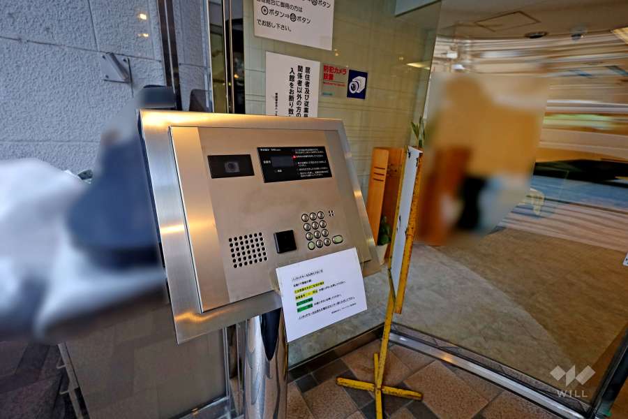 オートロックの操作盤