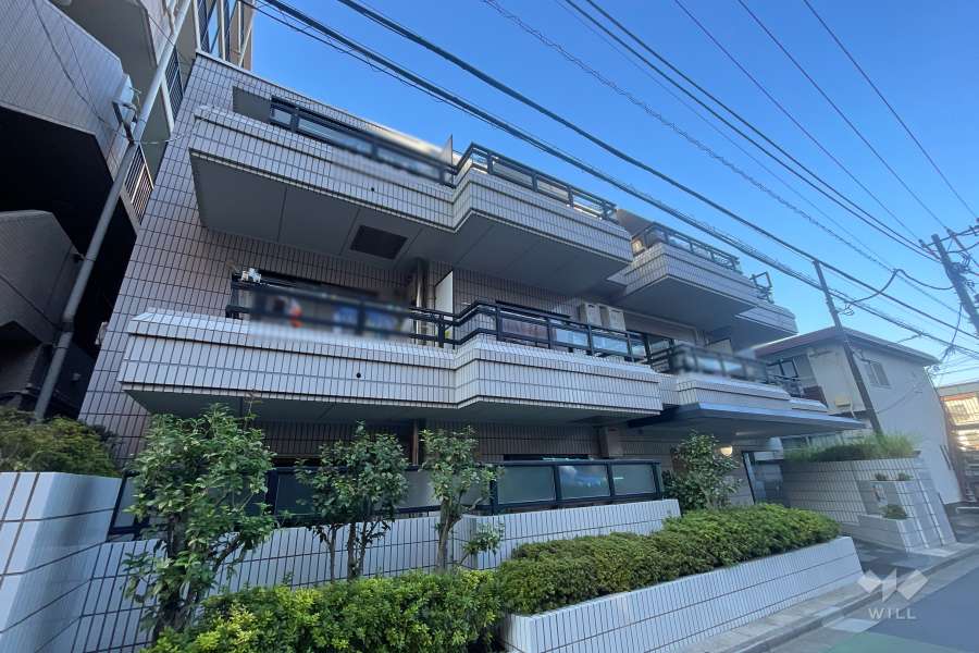 ワコーレ東中野２の外観（南西側から）