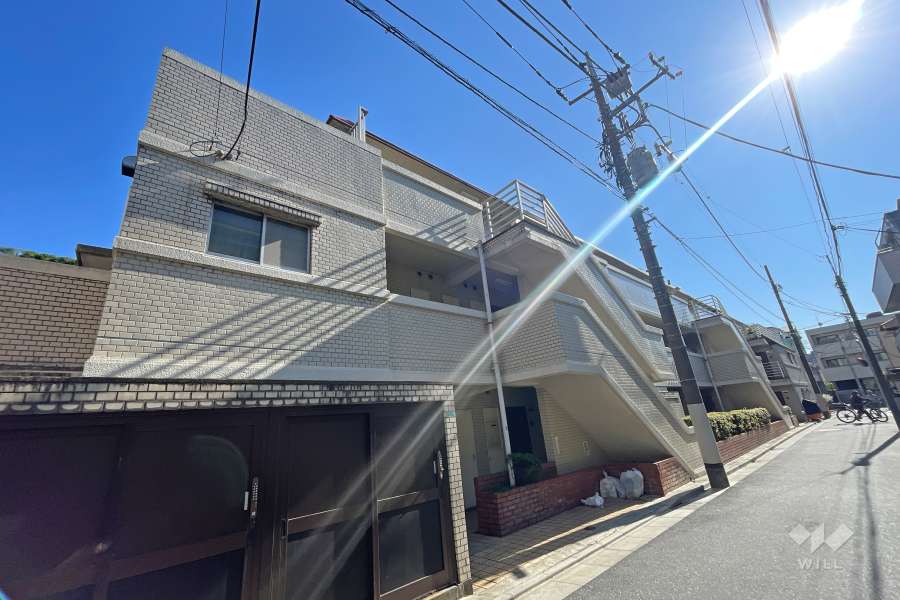 エクセレント東中野の外観（北西側から）