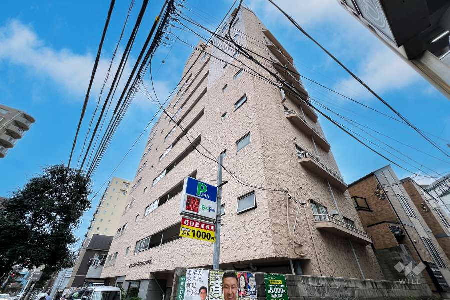 セブンスターマンション東中野の外観（北西側から）