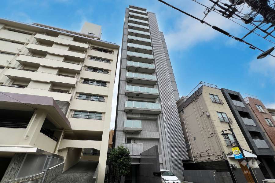 イニシアイオ東中野の外観（北側から）