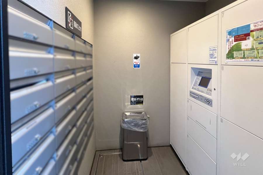 宅配ボックスと共用ポスト