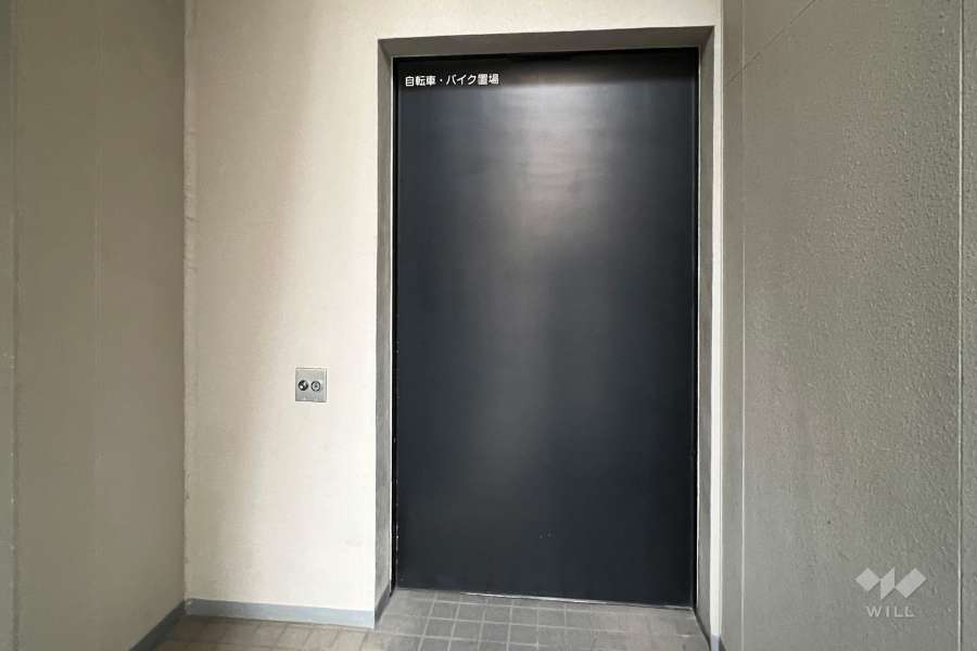 駐輪場・バイク置場の出入り口