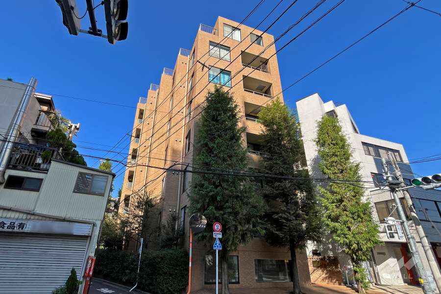 ホームズ東中野の外観（南西側から）