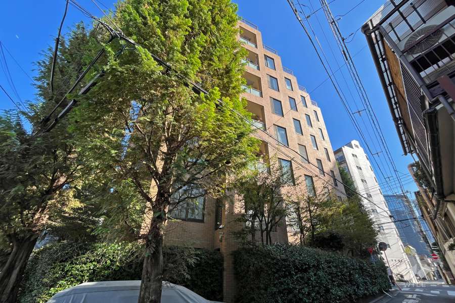 ホームズ東中野の外観（北西側から）