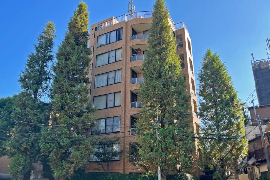 ホームズ東中野の外観（北側から）