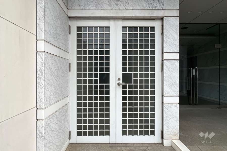 駐輪場の出入り口