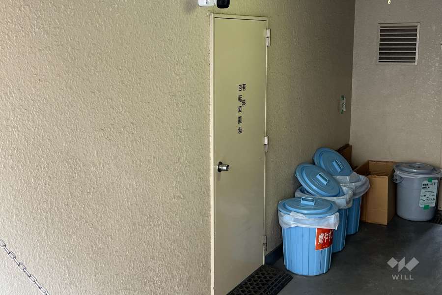 駐輪場の出入り口　