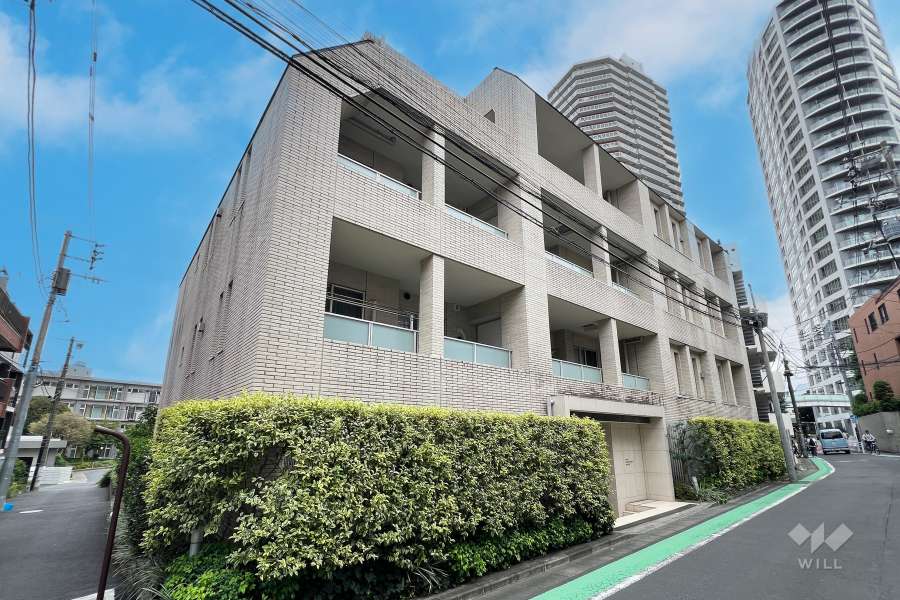 ブランズ東中野プレシアスの外観（北側から）