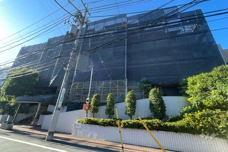 小滝台マンションの外観（南東側から）