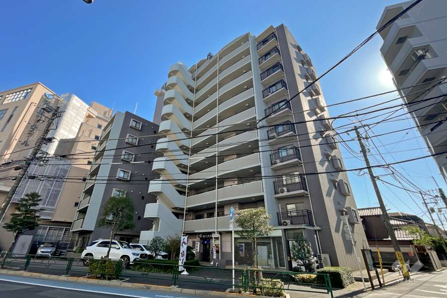 パークネスタ落合の外観（北西側から）