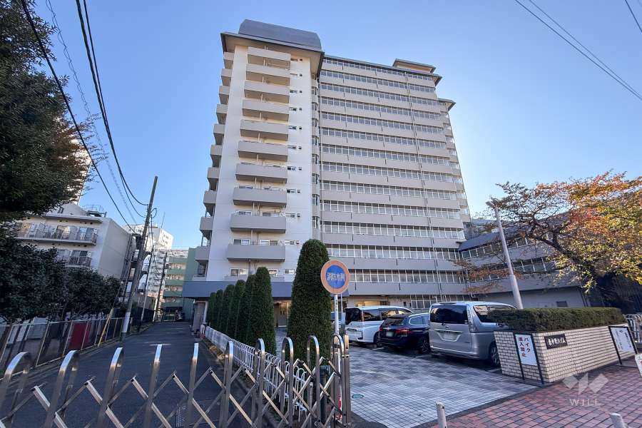 東中野ハイムの外観（北西側から）