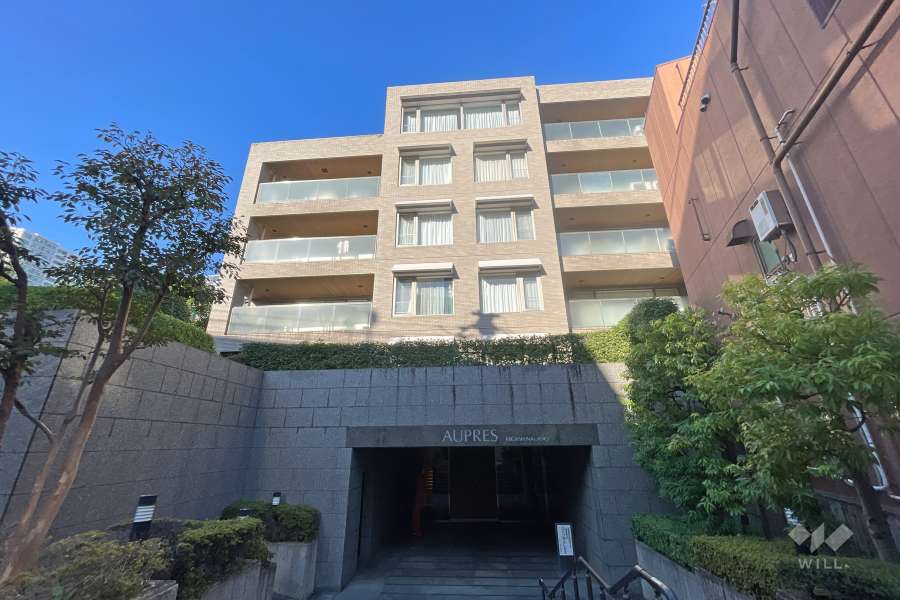 オープレ東中野の外観（南側から）