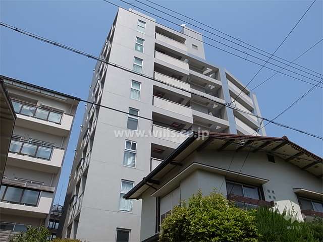 プリオーレ夙川さくら道の外観（南側から）
