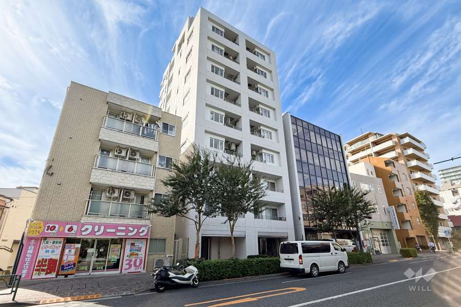 アイディーコート中野南台の外観（北東側から）
