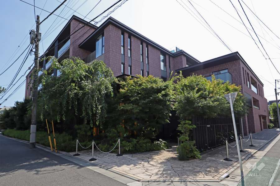 アトラス中野南台の外観（北東側から）