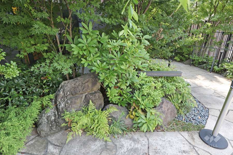 マンションの銘板