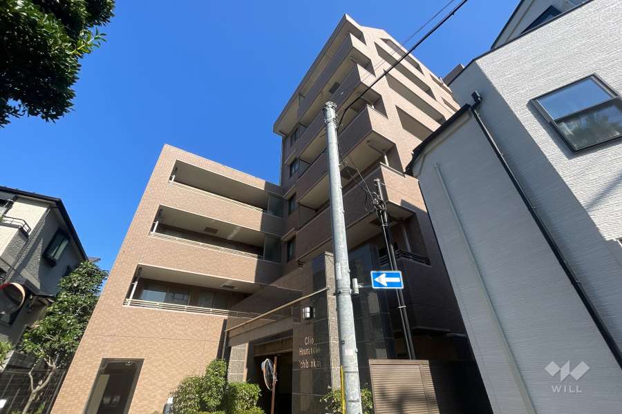 クリオ方南町壱番館の外観（南西側から）