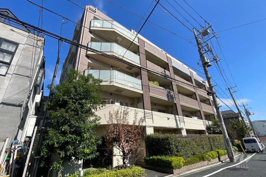 グローベルザシーズン鷺ノ宮パークスの外観（南西側から）