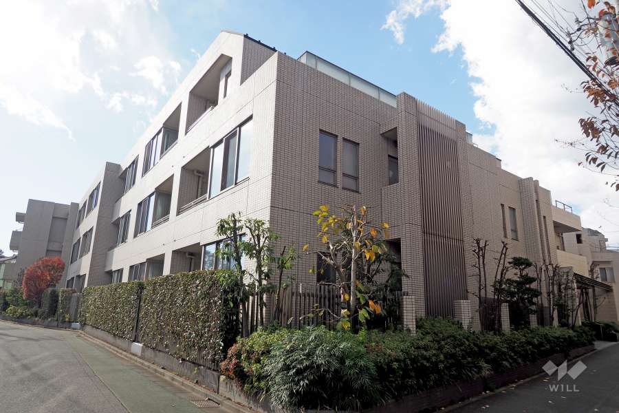 レジデンシャル鷺ノ宮の外観（北東側から）