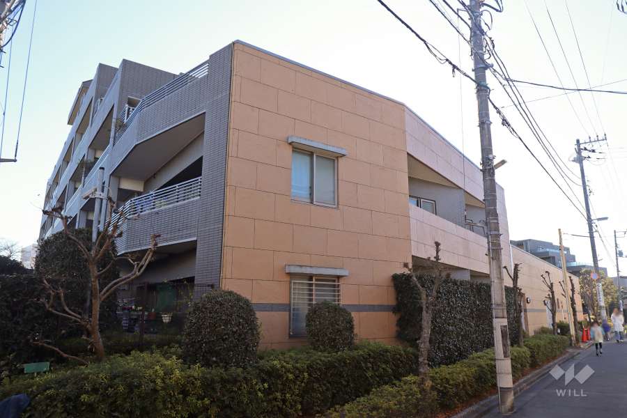 エクレールガーデン鷺ノ宮の外観（北東側から）