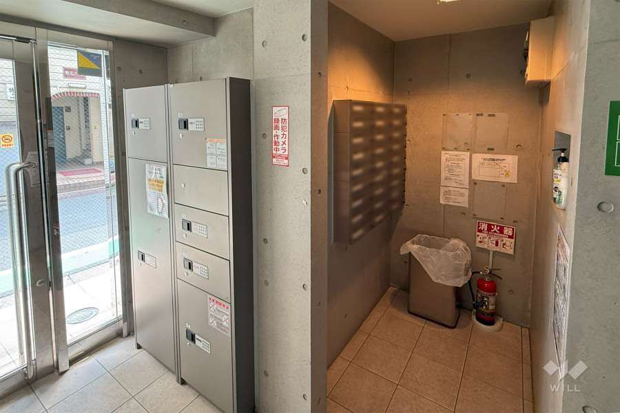 宅配ボックスと共用ポスト