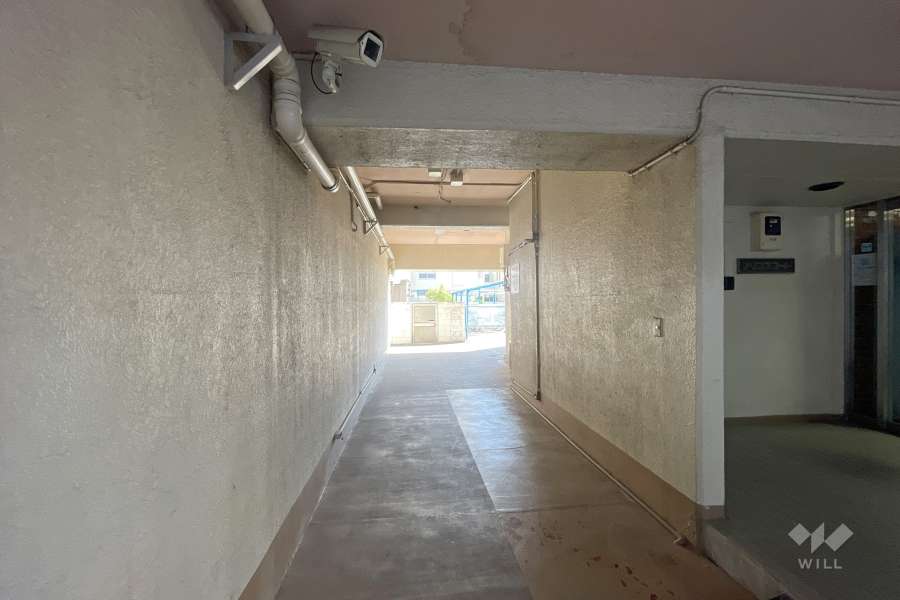 駐輪場の出入り口　