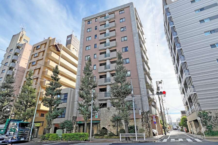 アルシオン新中野の外観（北側から）