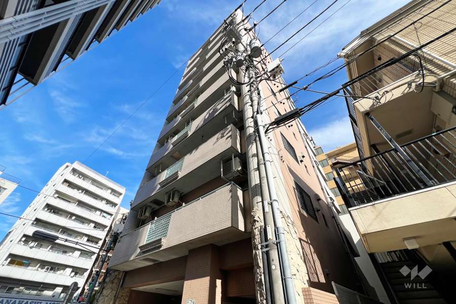 アルシオン新中野の外観（南西側から）