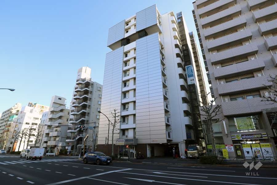 中野スカイマンションの外観（北西側から）