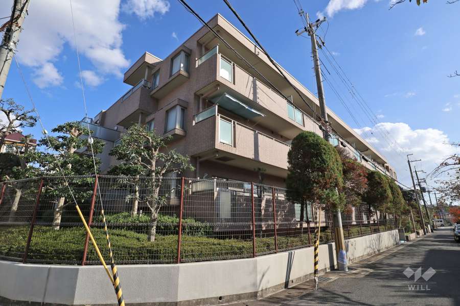 甲陽園ガーデンハウスの外観（北西側から）