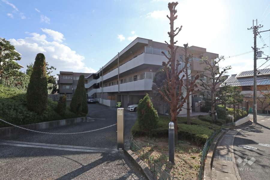 甲陽園ガーデンハウスの外観（北側から）