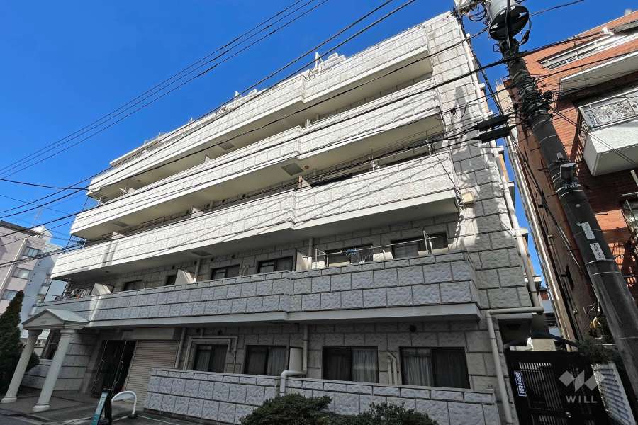 キャッスルマンション中野新橋の外観（南東側から）