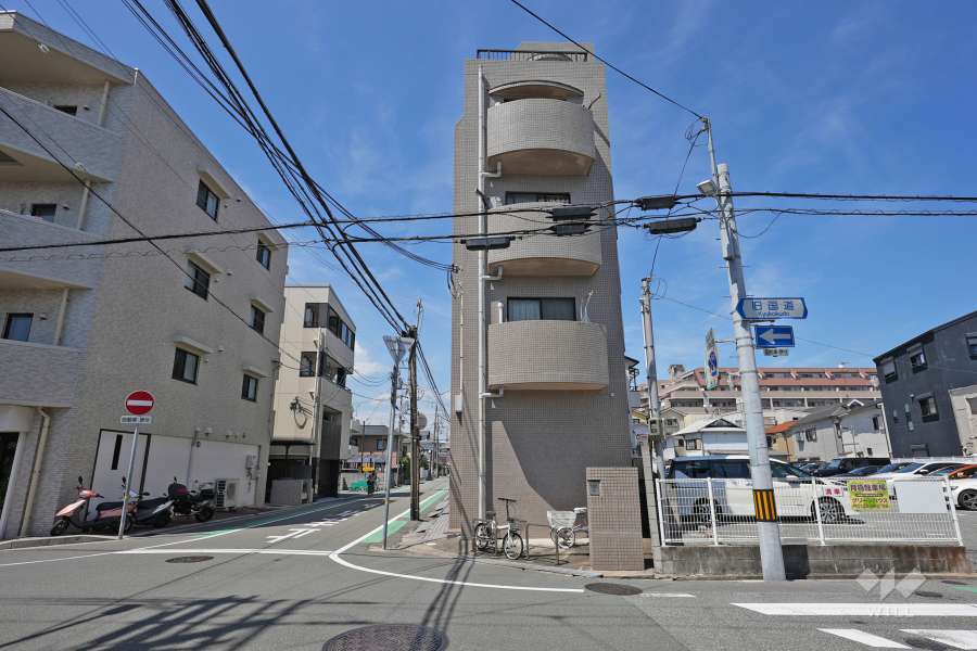 TOEIマンションの外観（南側から）