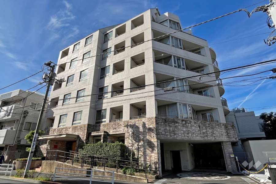 ルイシャトレ新中野の外観（東側から）