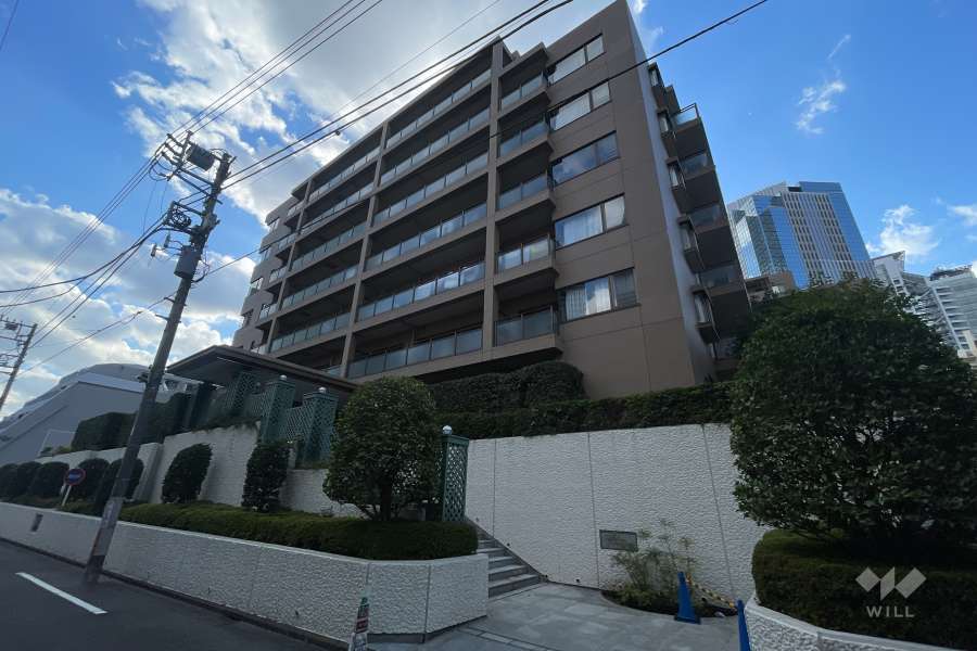 パークハイム中野坂上の外観（北東側から）