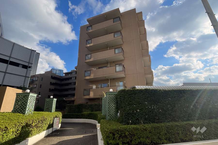 パークハイム中野坂上の外観（北西側から）