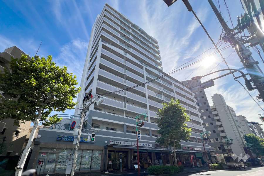 アンサンブル新中野の外観（北側から）