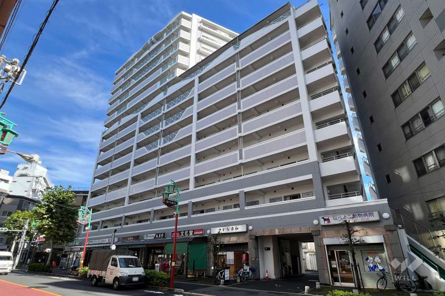 アンサンブル新中野の外観（西側から）