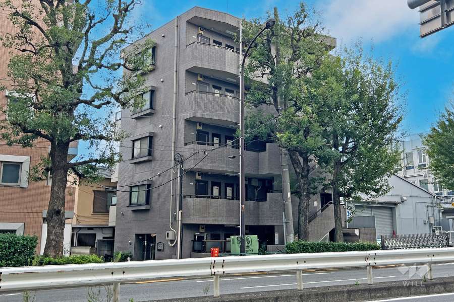 菱和パレス野方の外観（北西側から）